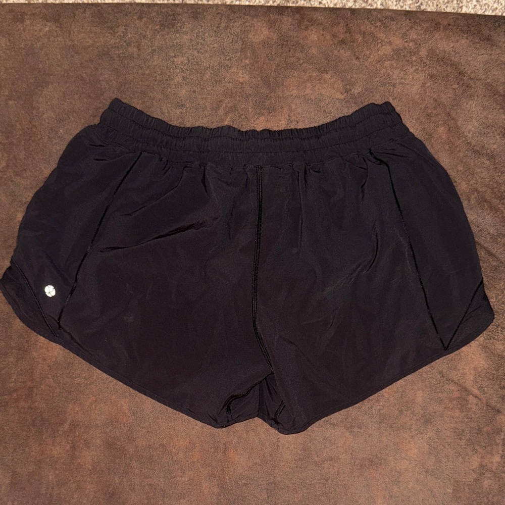 lululemon athletica Women's Black Athletic Shorts
